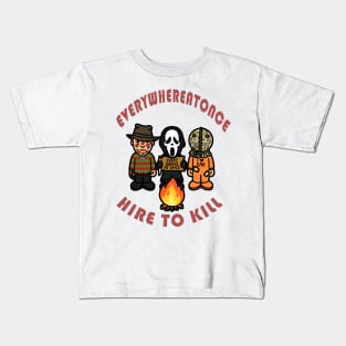 HIRE TO KILL Kids T-Shirt